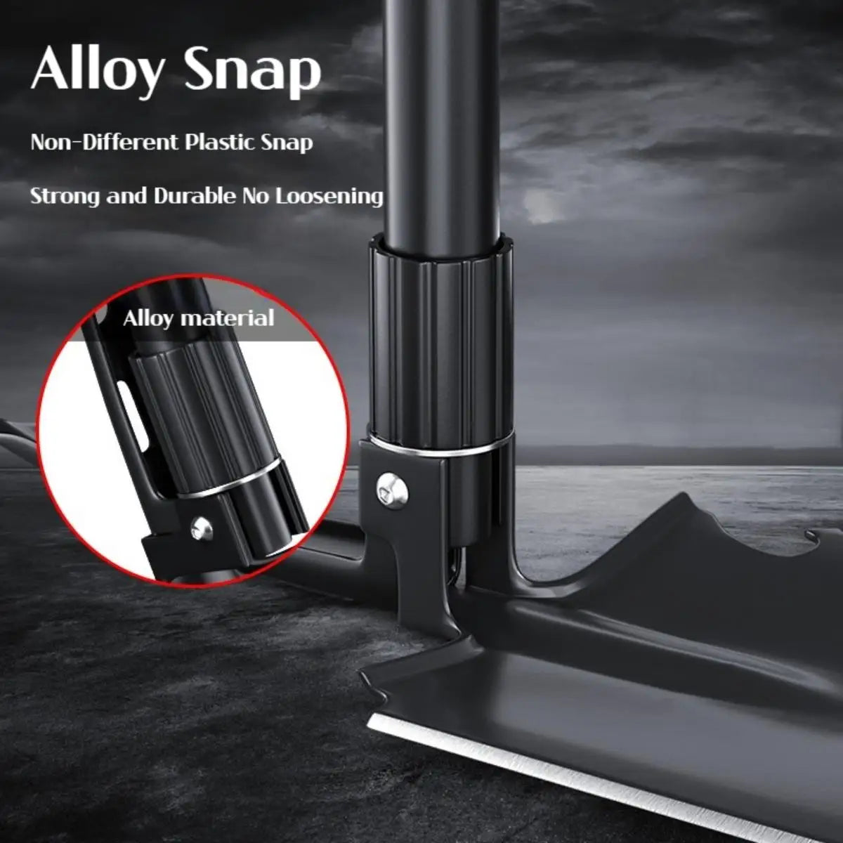 1 τεμάχιο πτυσσόμενο φτυάρι για υπαίθριες κατασκηνώσεις – Πολυλειτουργικό εργαλείο οχύρωσης για πεζοπορία, φορητό φτυάρι κήπου και επιβίωσης