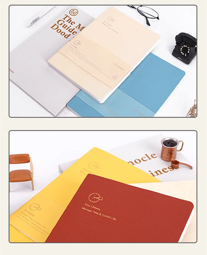 Εβδομαδιαίο Σημειωματάριο Σχεδιασμού Kinbor – Ημερήσια &amp; Μηνιαία Ημερήσια Διάταξη χωρίς Ημερήσια Διάταξη