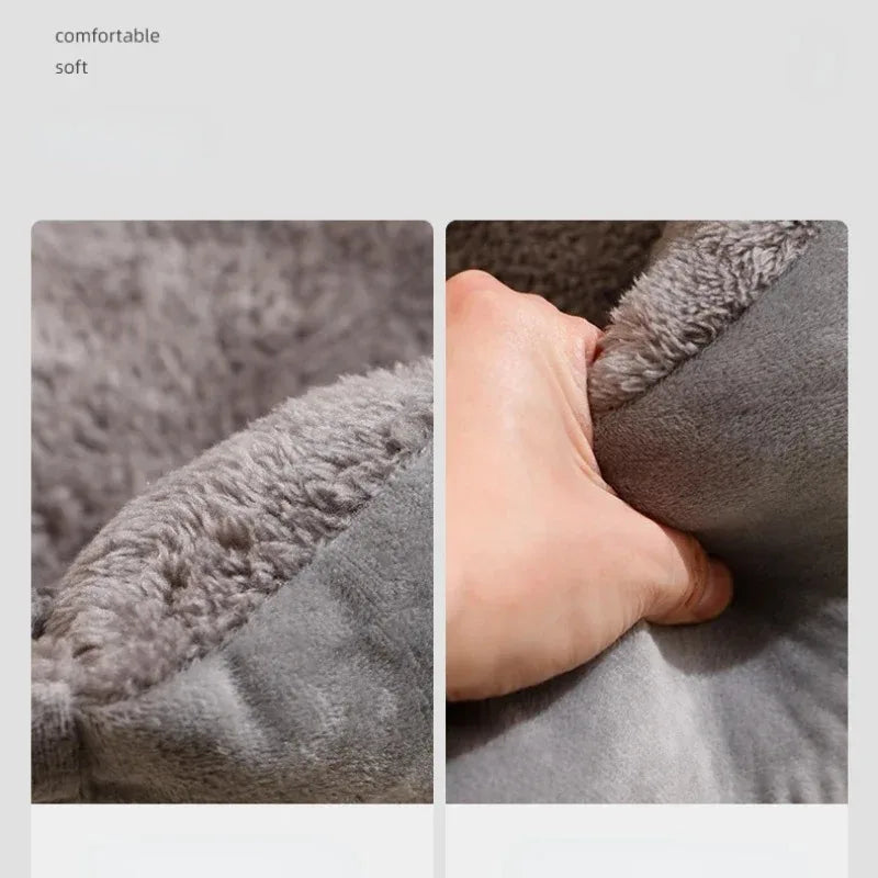 Μαλακό βελούδινο κρεβάτι κατοικίδιων για γάτες και μικρά σκυλιά – Άνετο αναπνεύσιμο μαξιλάρι σπιτάκι