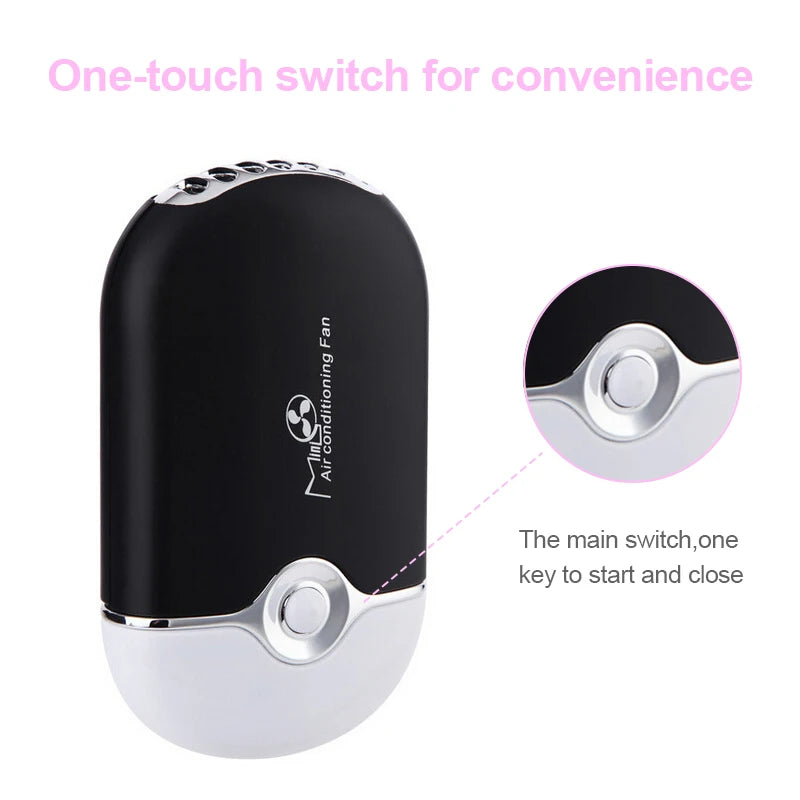 MASSA USB Mini Eyelashes Fan – Στεγνωτήρας κόλλας βλεφαρίδων ταχείας ξήρανσης, εργαλείο επέκτασης βλεφαρίδων για επαγγελματικό μακιγιάζ
