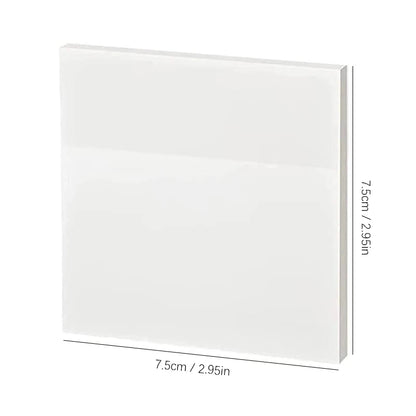 50 φύλλα διαφανών αυτοκόλλητων σημειώσεων – αδιάβροχα αυτοκόλλητα μηνυμάτων και υπογραφής για σημειωματάρια