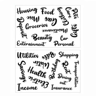 Α6 Δερμάτινος Σχεδιαστής Προϋπολογισμού – Μάρμαρο Σημειωματάριο &amp; Οργανωτής Εξοικονόμησης Χρημάτων για Γραφείο, Σχολείο &amp; Προσωπικά Οικονομικά