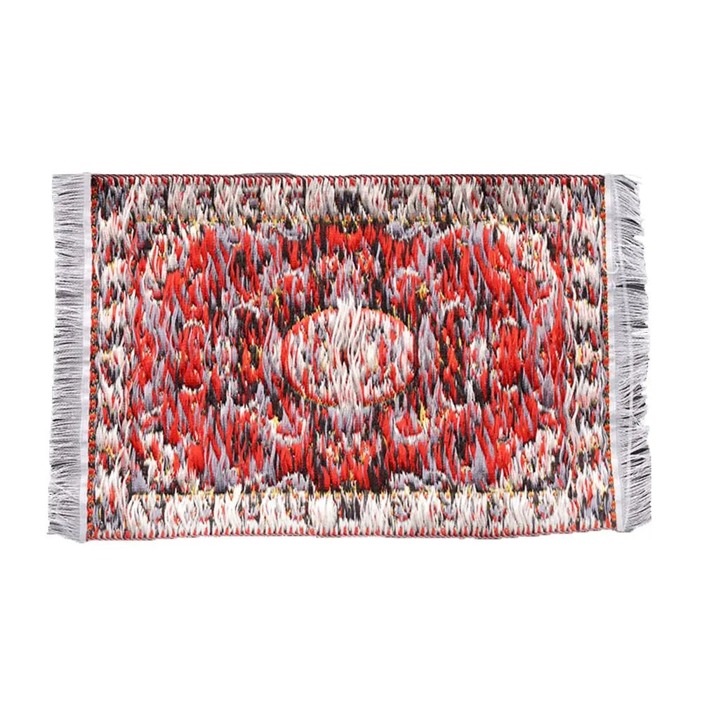 Μινιατούρα χαλί κουκλόσπιτου σε κλίμακα 1:12 σε τούρκικο στιλ – Επένδυση δαπέδου για το σπίτι παιχνιδιού και αξεσουάρ κούκλας