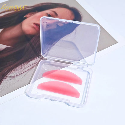 Lomansa 1 ζεύγος επιθέματα σιλικόνης για μαλακτικές βλεφαρίδες – Ράβδοι και ασπίδες για περμανάντ βλεφαρίδων για ανύψωση βλεφαρίδων, επαγγελματικά αξεσουάρ βλεφαρίδων