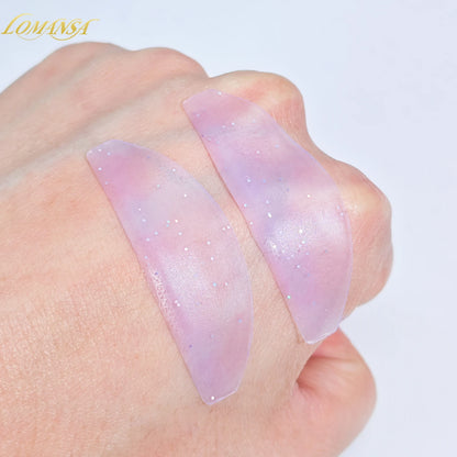 Lomansa 1 ζεύγος επιθέματα σιλικόνης για μαλακτικές βλεφαρίδες – Ράβδοι και ασπίδες για περμανάντ βλεφαρίδων για ανύψωση βλεφαρίδων, επαγγελματικά αξεσουάρ βλεφαρίδων