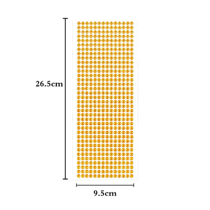 Αυτοκόλλητα αυτοκόλλητα 1040/900/504 τεμαχίων ακρυλικού τρυπανιού DIY από κρυστάλλινο στρας για θήκες κινητών, κάρτες και χειροτεχνίες