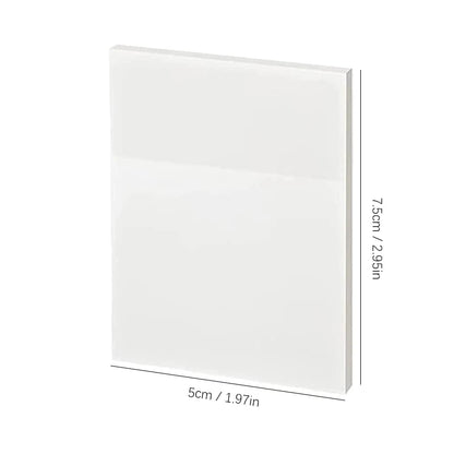 50 φύλλα διαφανών αυτοκόλλητων σημειώσεων – αδιάβροχα αυτοκόλλητα μηνυμάτων και υπογραφής για σημειωματάρια