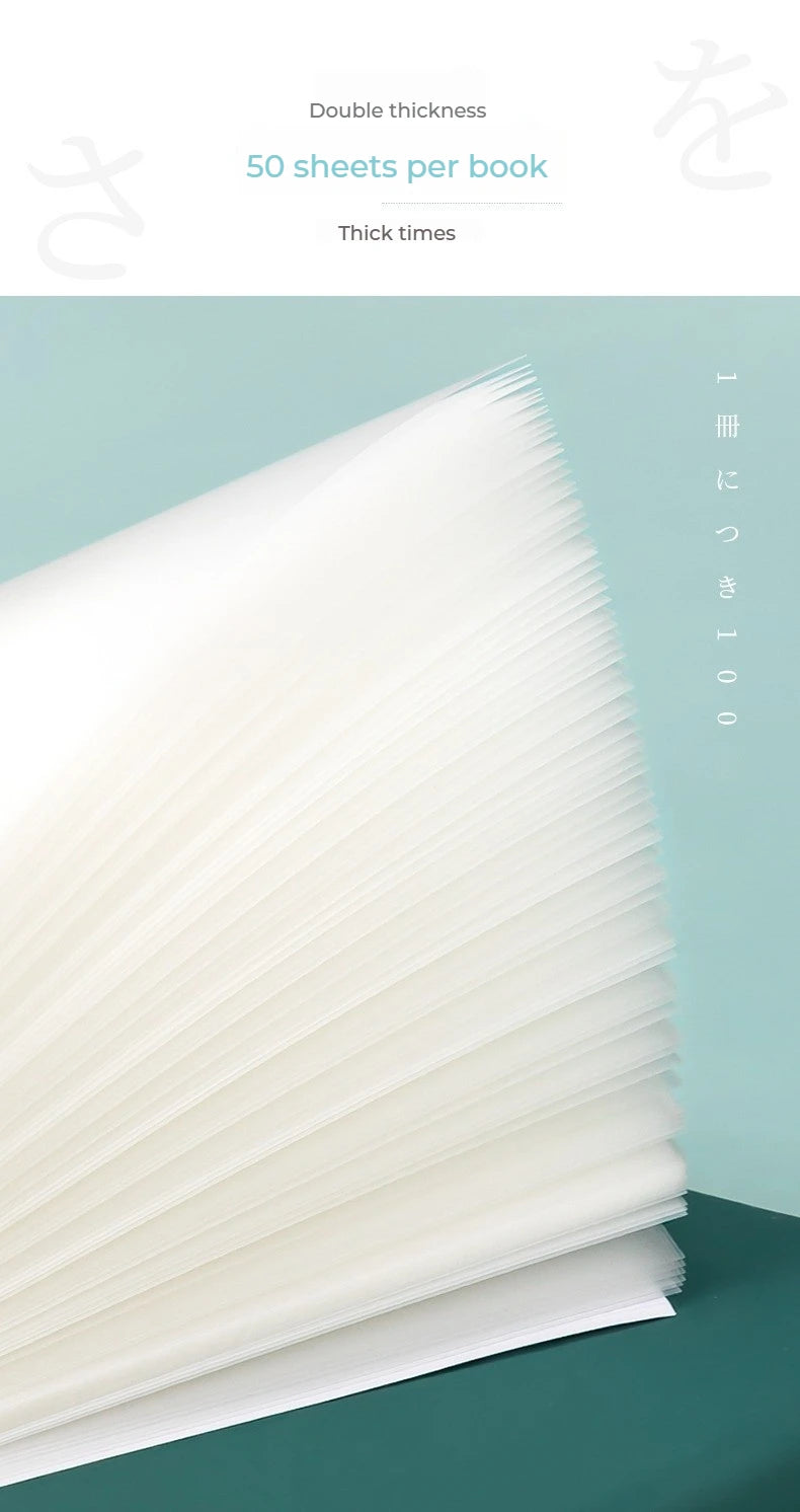 50 φύλλα διαφανών αυτοκόλλητων σημειώσεων – αδιάβροχα αυτοκόλλητα μηνυμάτων και υπογραφής για σημειωματάρια