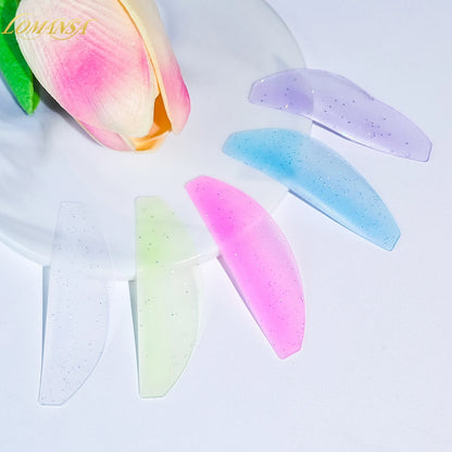 Lomansa 1 ζεύγος επιθέματα σιλικόνης για μαλακτικές βλεφαρίδες – Ράβδοι και ασπίδες για περμανάντ βλεφαρίδων για ανύψωση βλεφαρίδων, επαγγελματικά αξεσουάρ βλεφαρίδων