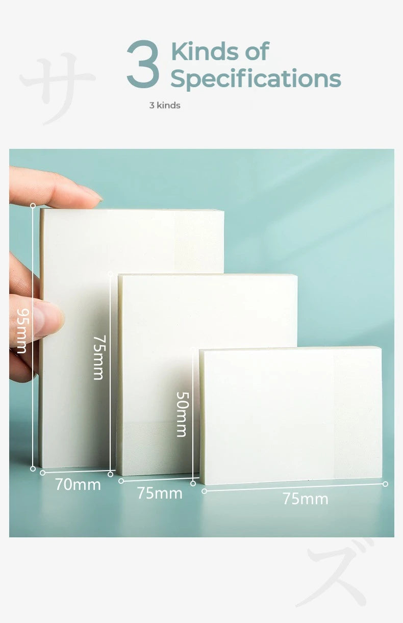 50 φύλλα διαφανών αυτοκόλλητων σημειώσεων – αδιάβροχα αυτοκόλλητα μηνυμάτων και υπογραφής για σημειωματάρια