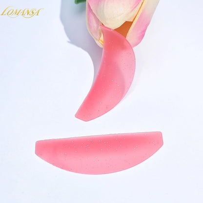 Lomansa 1 ζεύγος επιθέματα σιλικόνης για μαλακτικές βλεφαρίδες – Ράβδοι και ασπίδες για περμανάντ βλεφαρίδων για ανύψωση βλεφαρίδων, επαγγελματικά αξεσουάρ βλεφαρίδων