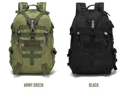 Ανακλαστικό Σακίδιο Πλάτης 40L με Ανακλαστικό Τακτικό Φόρεμα – Στρατιωτικό Σακίδιο Molle για Εξωτερικούς Χώρους | Τσάντα Πεζοπορίας, Κάμπινγκ, Κυνήγι &amp; Ταξιδιωτική Τσάντα