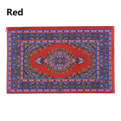 Μινιατούρα χαλί κουκλόσπιτου σε κλίμακα 1:12 σε τούρκικο στιλ – Επένδυση δαπέδου για το σπίτι παιχνιδιού και αξεσουάρ κούκλας