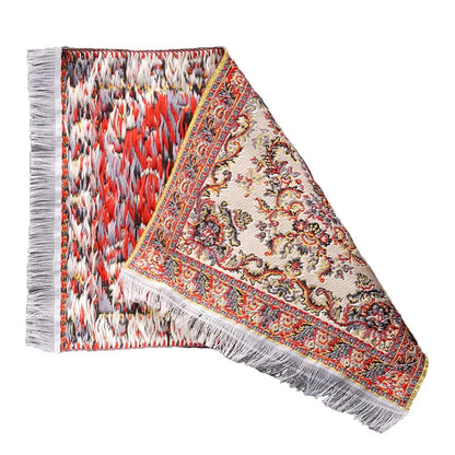 Μινιατούρα χαλί κουκλόσπιτου σε κλίμακα 1:12 σε τούρκικο στιλ – Επένδυση δαπέδου για το σπίτι παιχνιδιού και αξεσουάρ κούκλας